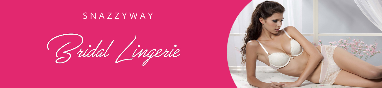 Bridal bra panty set online india at Snazzyway