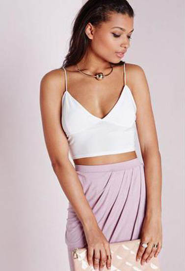 Pure Cotton White Bralette