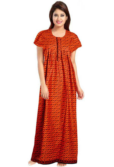 2XL Full Length cotton nighty ( Pack of 2 )