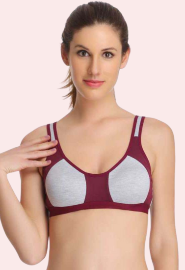 Medium Impact non padded sports bra pack of 3