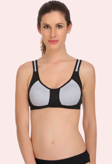 Non padded medium impact Sports bra ( 2 Pack )