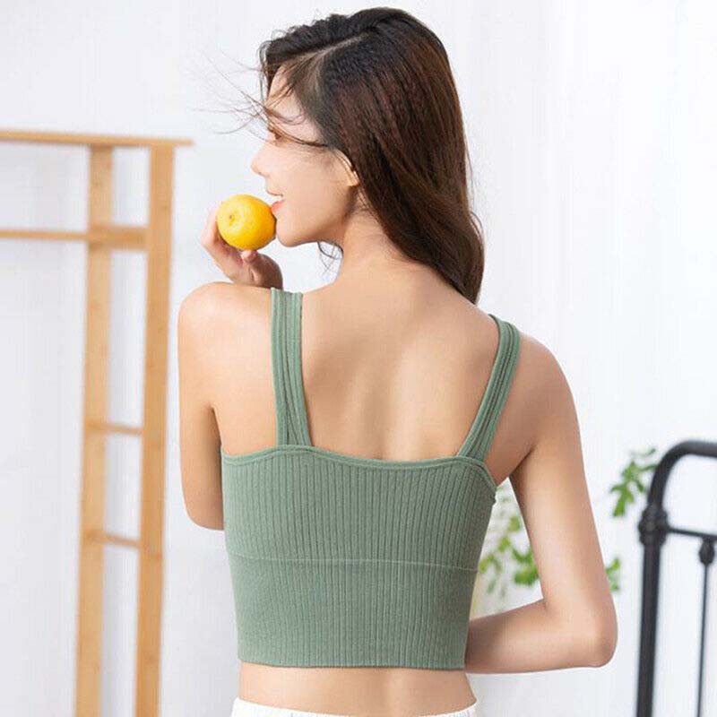 High impact padded longline sports bra