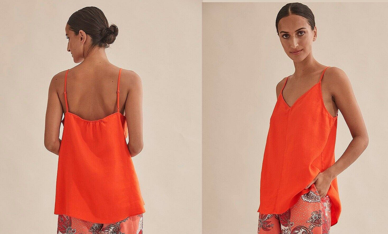 french fashion 100% pure cotton cami top4