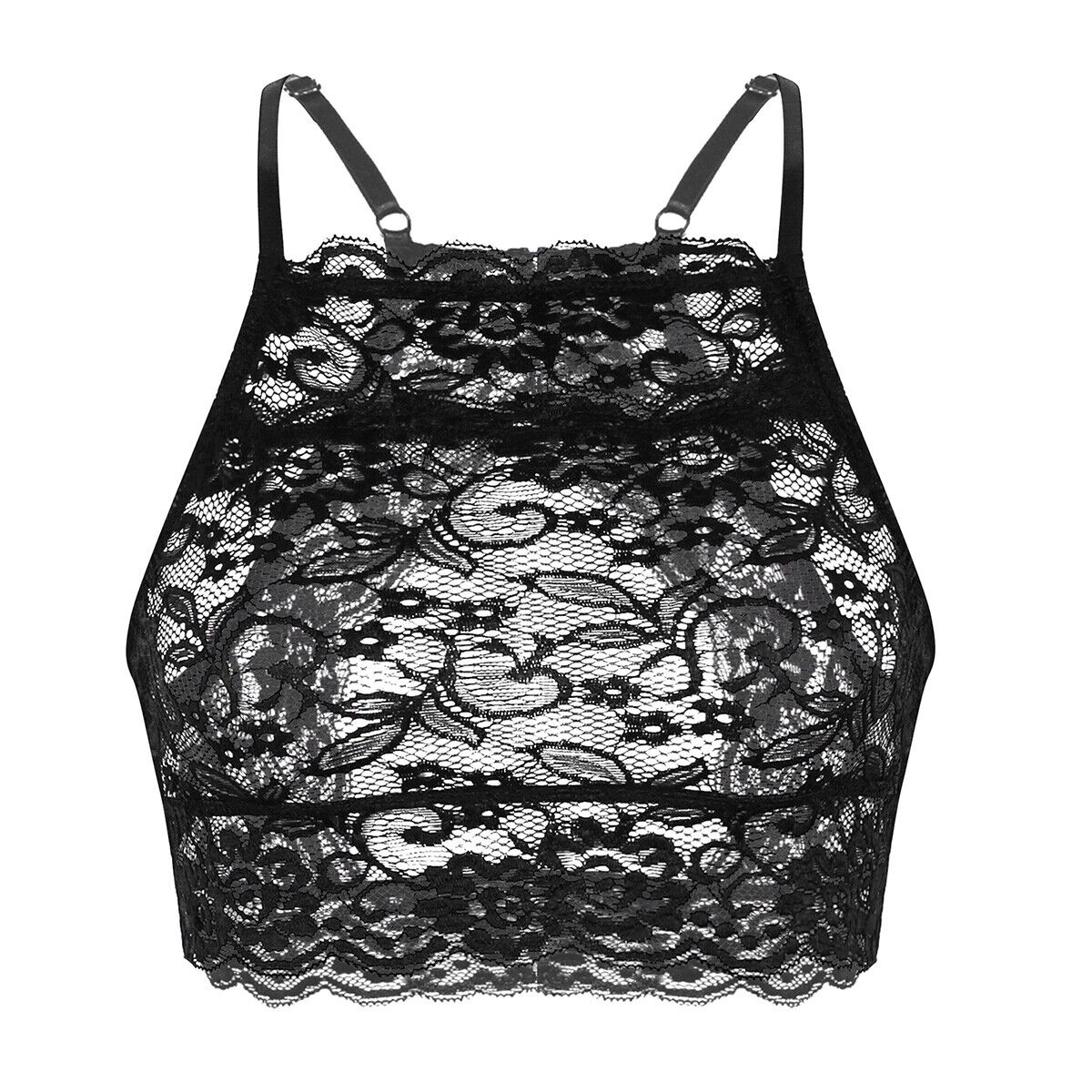 Women’s Black Lace Bralette Bra