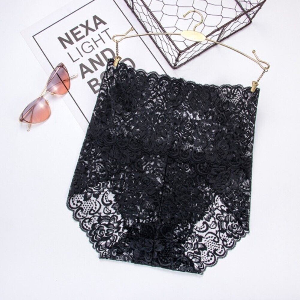 Women's High Waist Lace Panties Pack