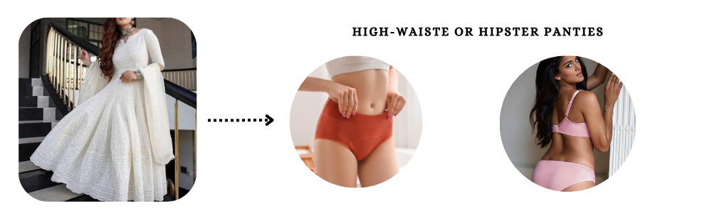 What kind of panty is suitable for an Anarkali suit Snazzyway Blog