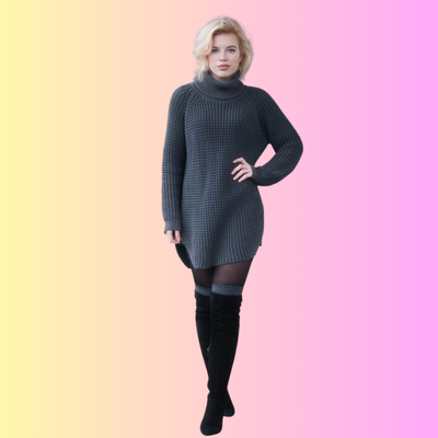 Sequin skirt, nude pantyhose, and pumps Snazzyway