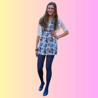 7 Fashionable Colorful Pantyhose Looks for the Week Snazzyway blog