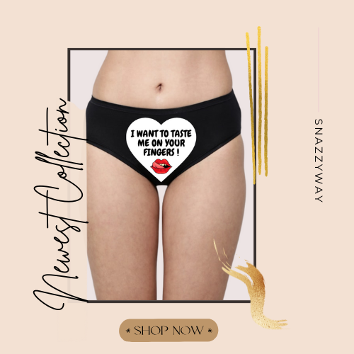 Customized Temptation Panty – A Secret Message