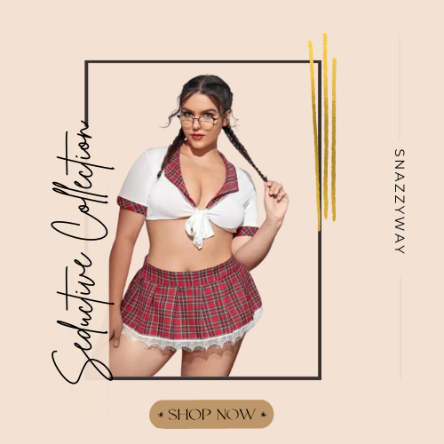 Schoolgirl Sweetheart Roleplay Costume Set 