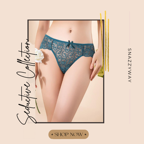 Ladies Bloom Trim Clothing Sexy Lace Underwear 