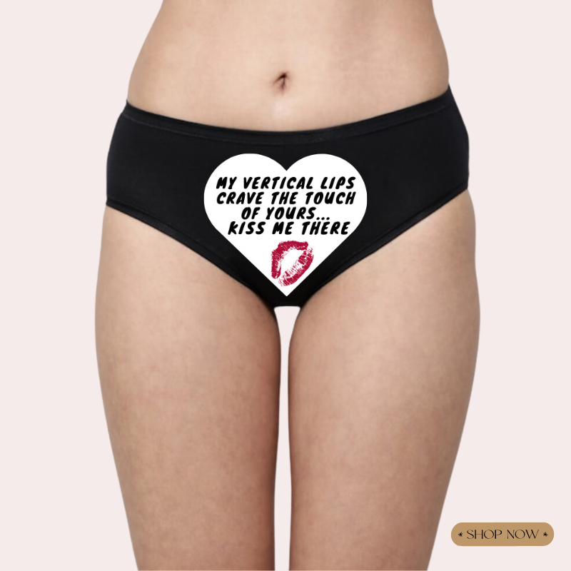 Take the Hint Kiss Me Naughty Panty