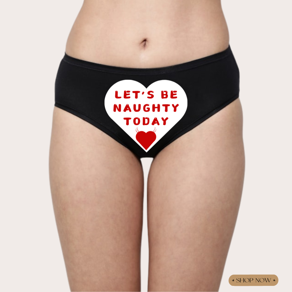 Passionate Promises Customized Naughty Panty
