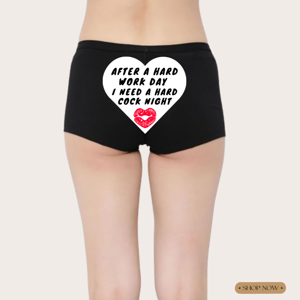 Her Exclusive Naughty Quotes Panties
