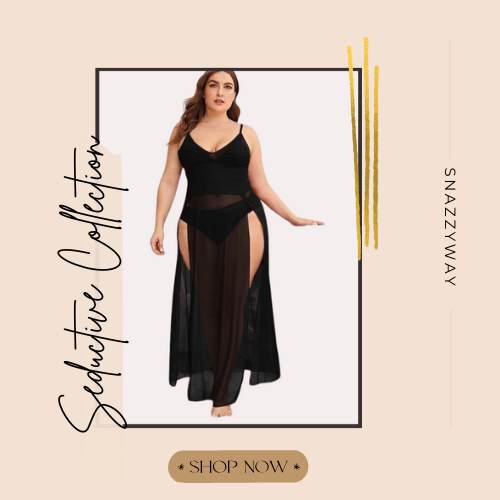 Feminine Sheer Seduction Nightgown