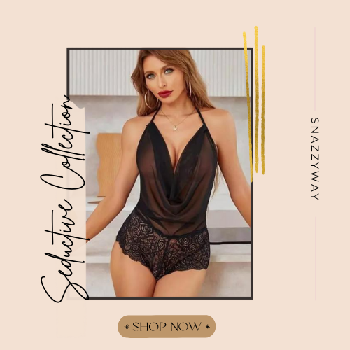 Elegant Lace Lingerie Set for Seductive Charms