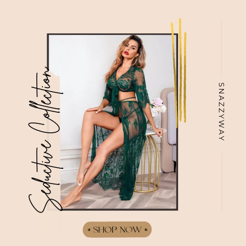 Stylish Sheer Net Top and Skirt Set