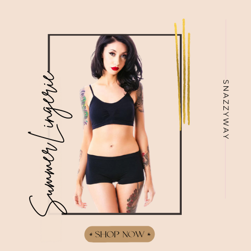 Easy Spaghetti Strap Sports Bra Matching Boyshort