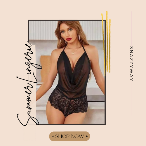 Elegant Lace Lingerie Set for Seductive Charms