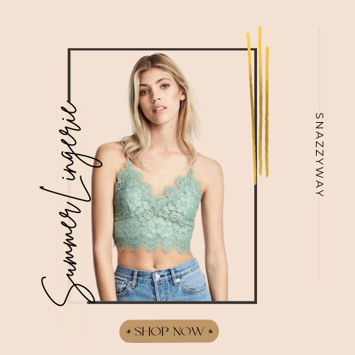 Beautiful & Sexy Lace Bralette Top