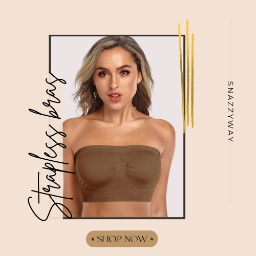 2-Pack of Non-Padded Strapless Tube Bras 