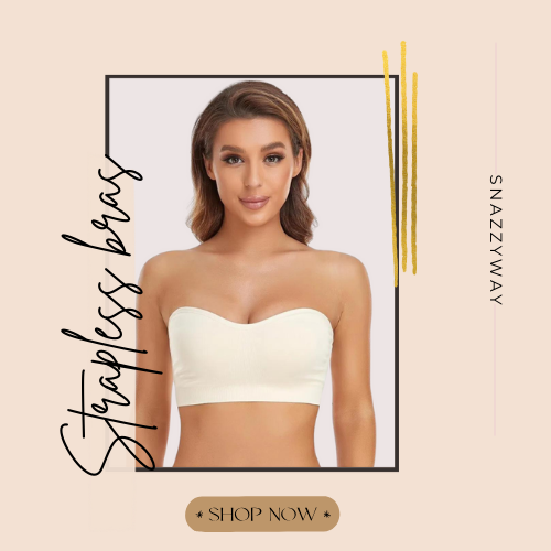 Sexy White Tube Bandeau Bra Top