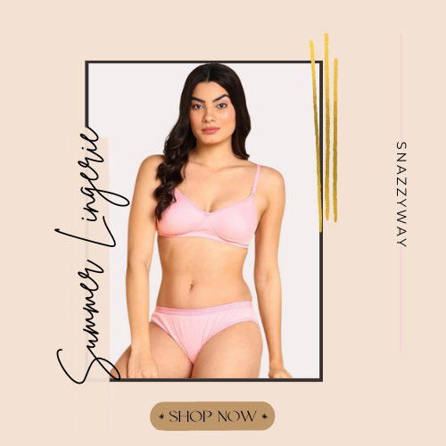 Cozy Cotton Intimates Bra Panty Set