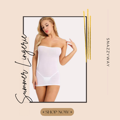 Elegant Honeymoon Babydoll Dress