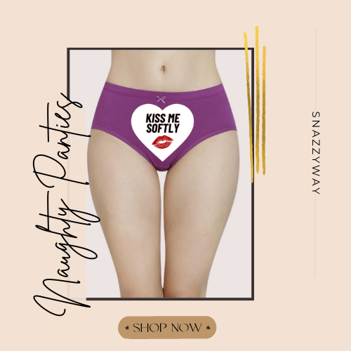 Kiss Me Softly Custom Panty for Her