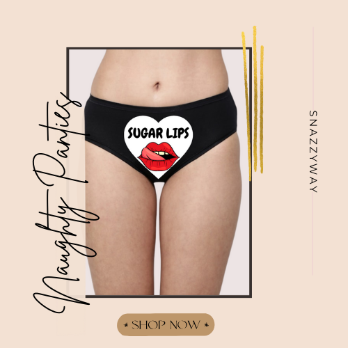 Sugar Lips-Coated Whispers Custom Panty