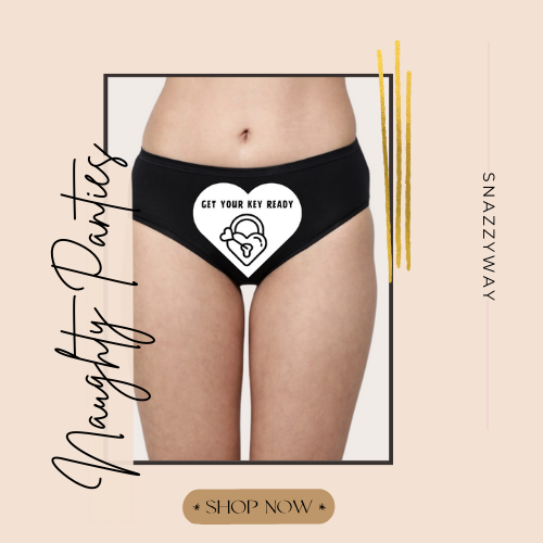Unlock Your Desires Custom Text Panty
