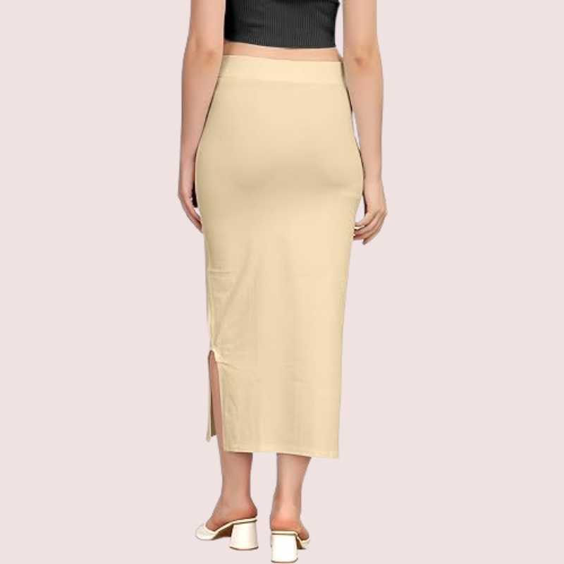 Cotton Blend Shapewear Petticoat for Sarees