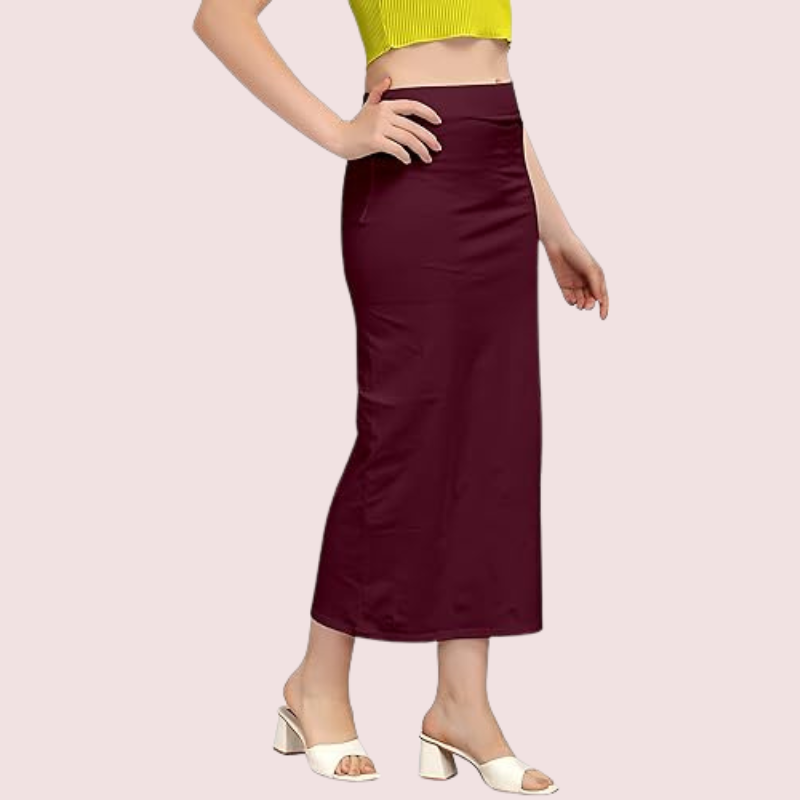 Women's Cotton Shapewear Petticoat for Sarees