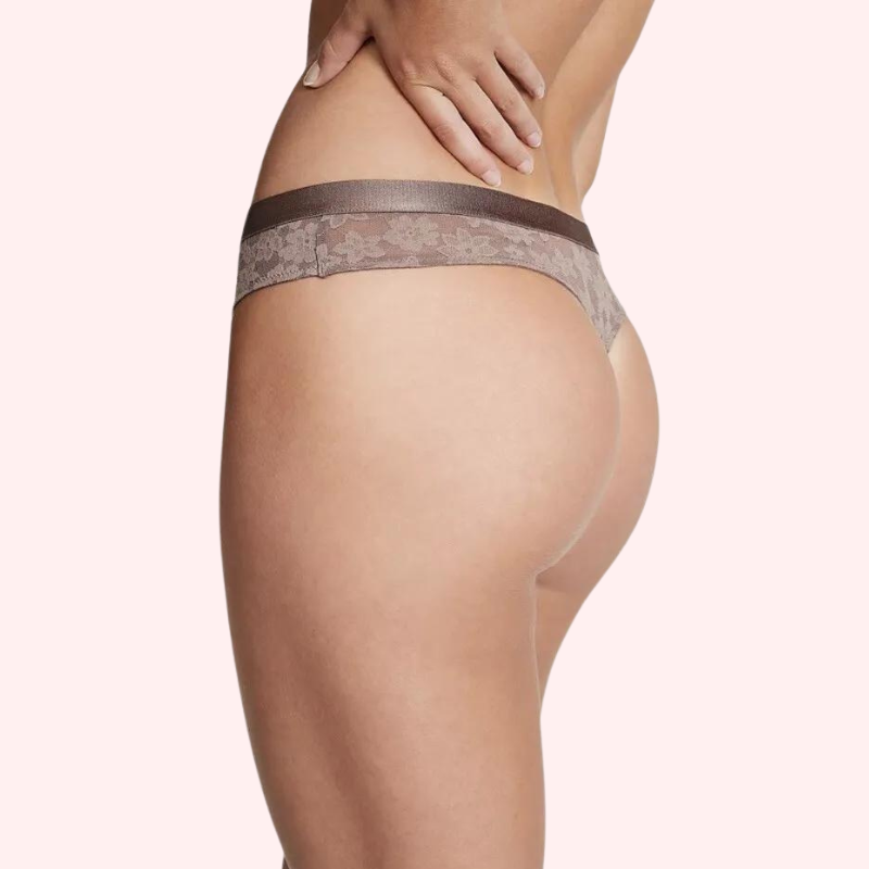 Lace Thong Panty for Daily Wear (Set of 2)