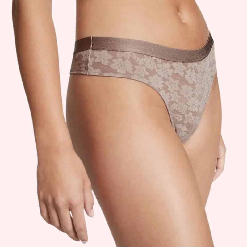Lace Thong Panty for Daily Wear (Set of 2)