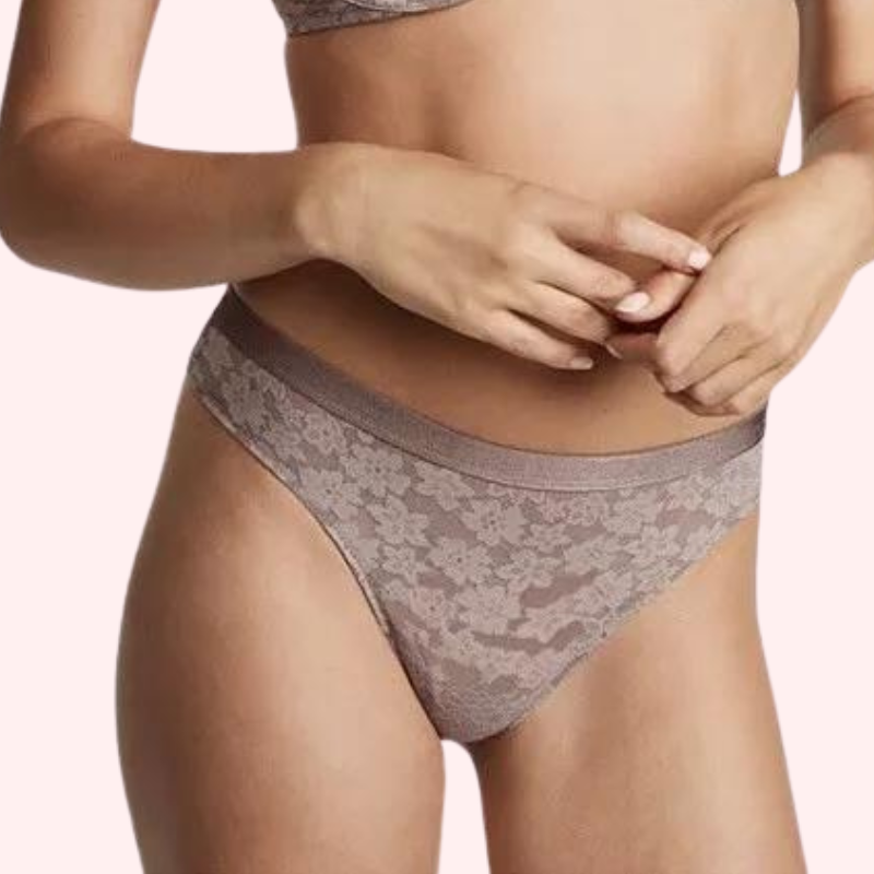 Lace Thong Panty for Daily Wear (Set of 2)