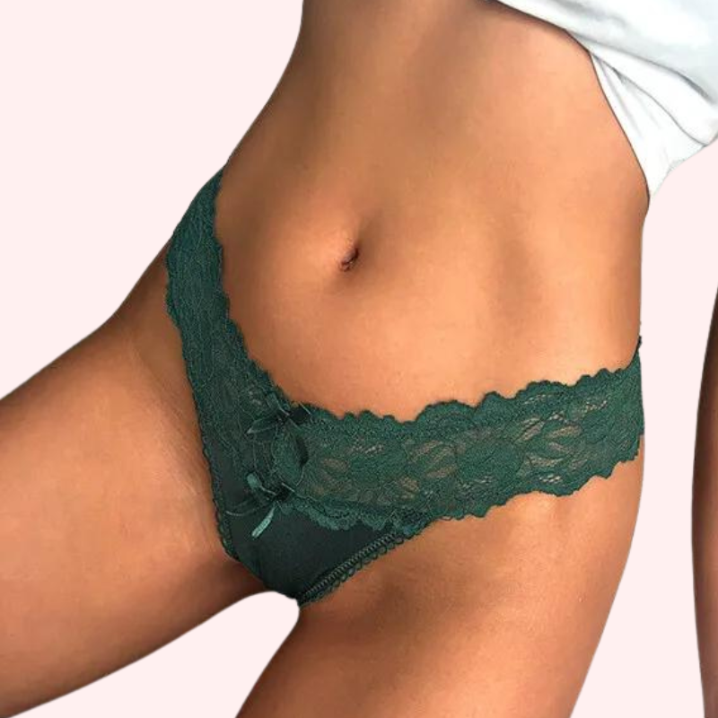 Women's Sexy Lace Underwear Thong (Set of 3)