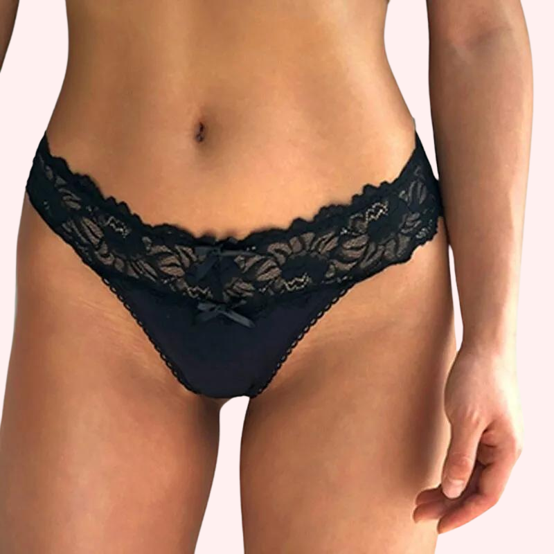 Women's Sexy Lace Underwear Thong (Set of 3)