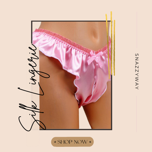 Why Men Can Enjoy Wearing Women's Silk Lingerie