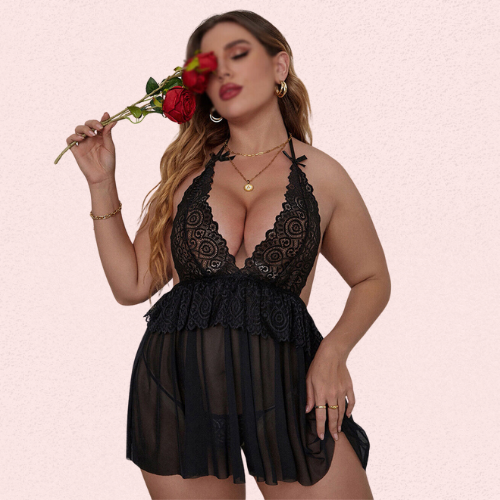 Snazzyway Soft Mesh Babydoll – A comfortable and flattering fit with adjustable straps.