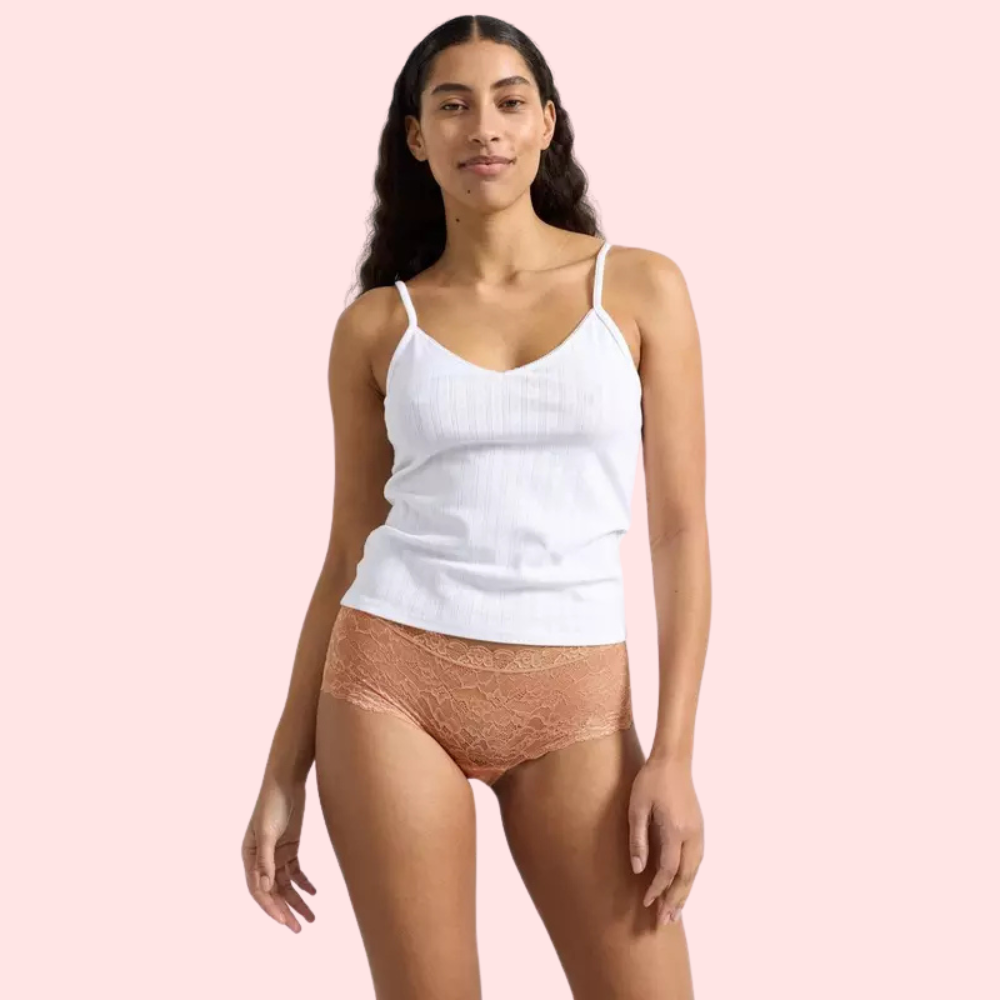 Luxurious Premium Pk 2 Lace Hipster Panties