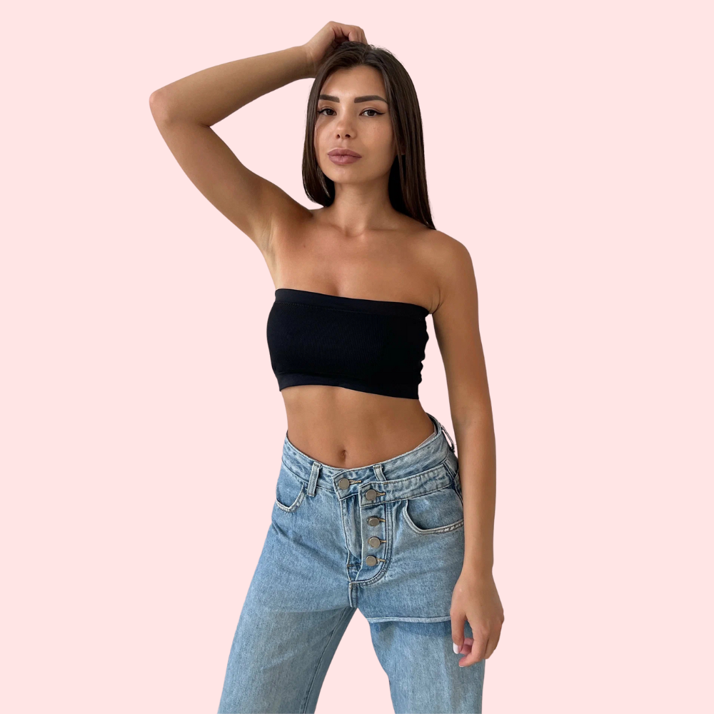 Pack of 2 Comfortable Bandeau Bras