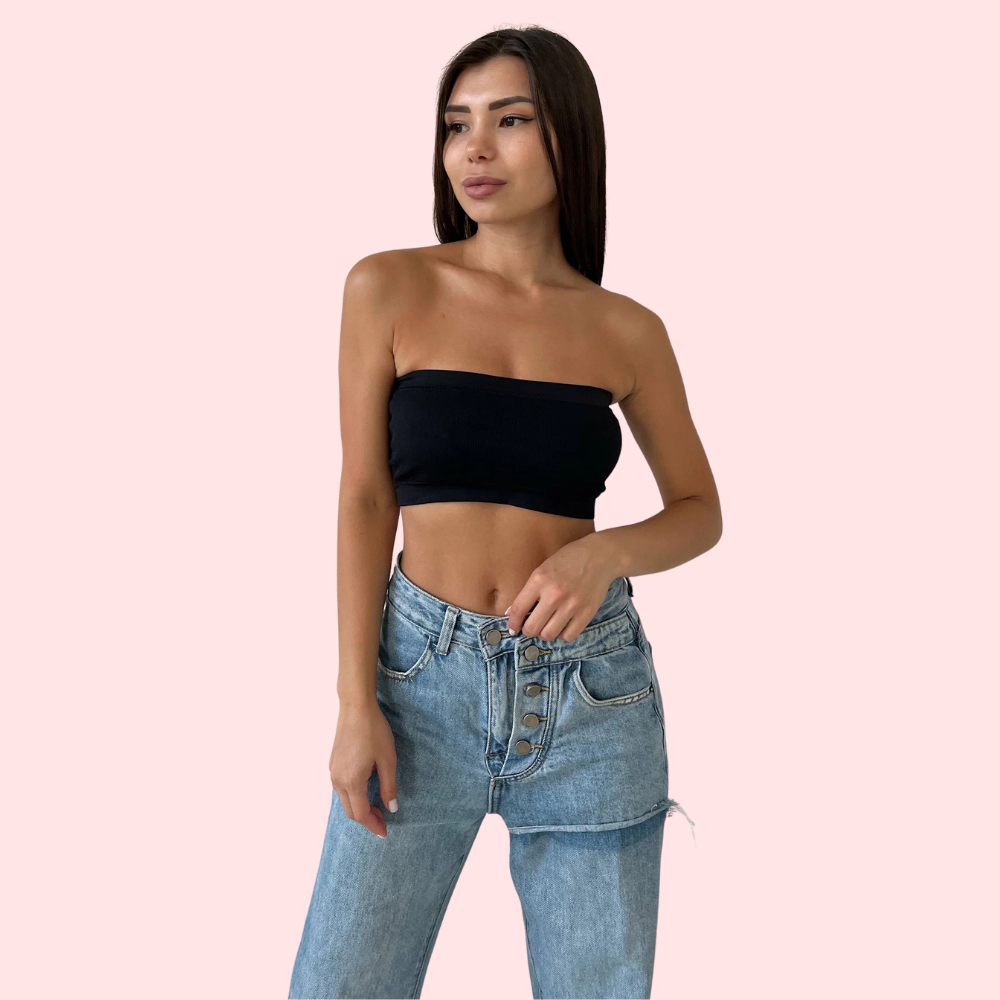 Pack of 2 Comfortable Bandeau Bras