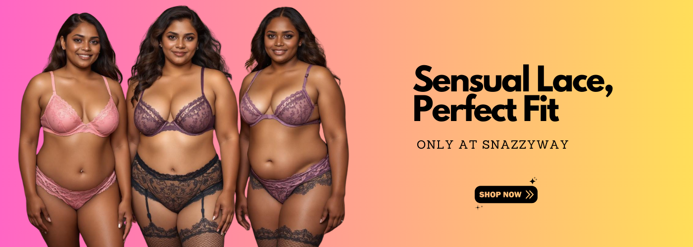 Snazzyway Plus Size Lingerie Reviews – Elegant lace lingerie for curvy women.