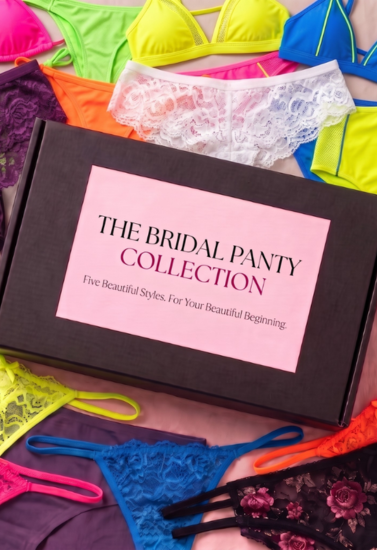 The Bridal Panty Collection — Luxury 5-Piece Panty Gift Box