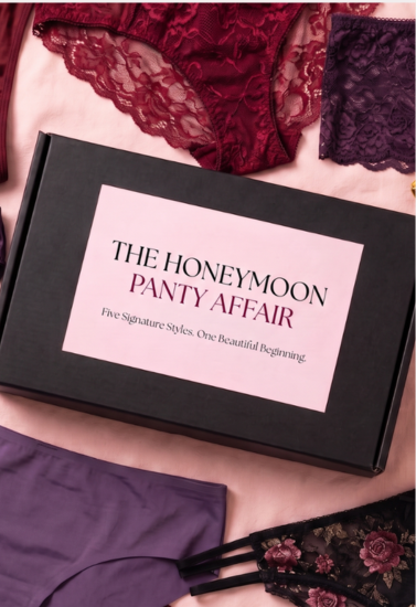 The Honeymoon Panty Affair — Luxury 5-Piece Panty Collection