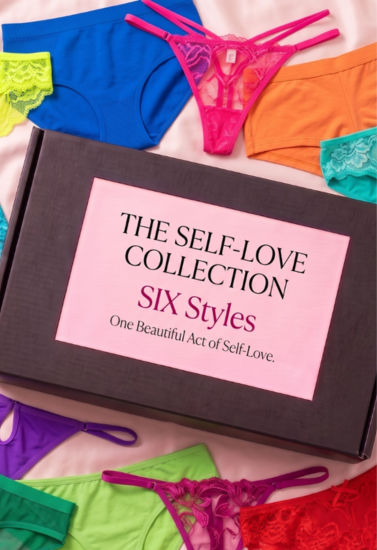 The Self-Love Collection — Luxury 6-Piece Panty Gift Box