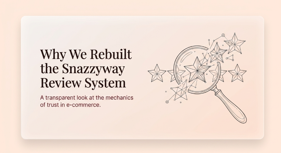 Why Snazzyway rebuilt its review system for greater transparency and trust