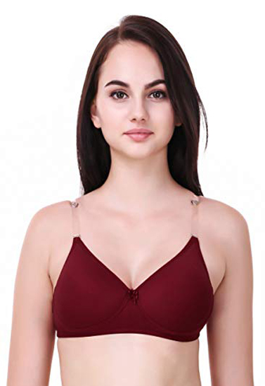 Daily wear maroon comfort bra, Everyday, online, buy, cheap