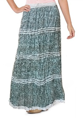 Green Printed Skirt |buy|india|